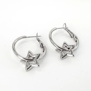 Star Hoop Earrings M1209